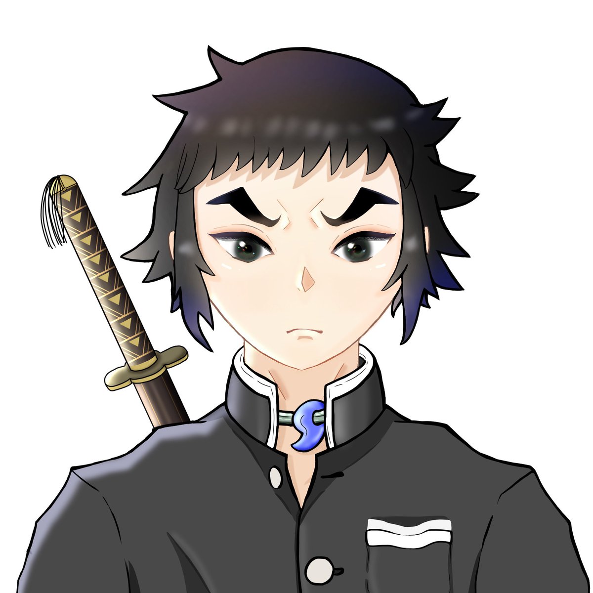 すず 生きてさえいれば 周りに獪岳好きな人いない なぜだ 獪岳 桃先輩 鬼滅の刃 イラスト好きな人と繋がりたい 絵描きさんと繋がりたい アニメ好きな人と繋がりたい