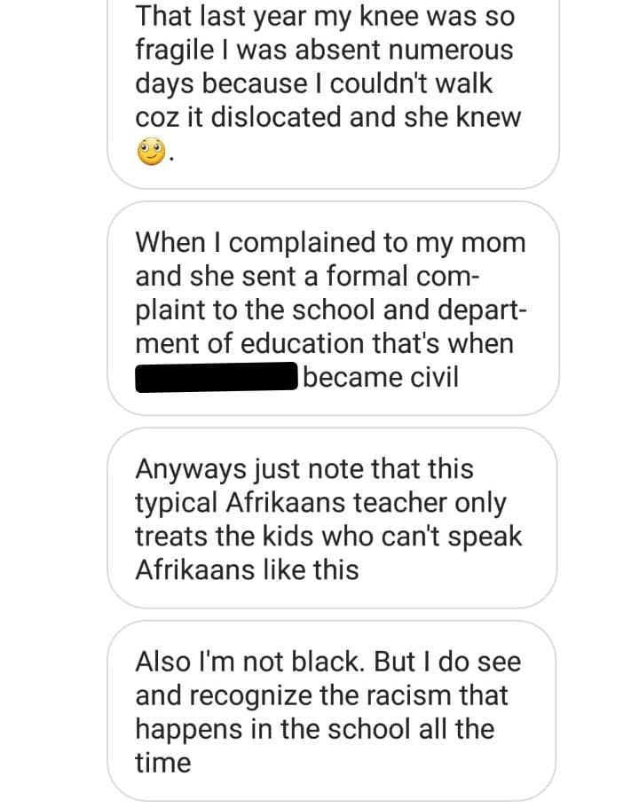 RHSRevolution20's tweet photo. Roosevelt High School works hard to silence learners. They have created a culture of fear.
#RooseveltRacism
#ItsTimeForJustice
#LiberatingBlackYouth
#WhiteAutocracyMustFall https://t.co/jO7ie6QXJz