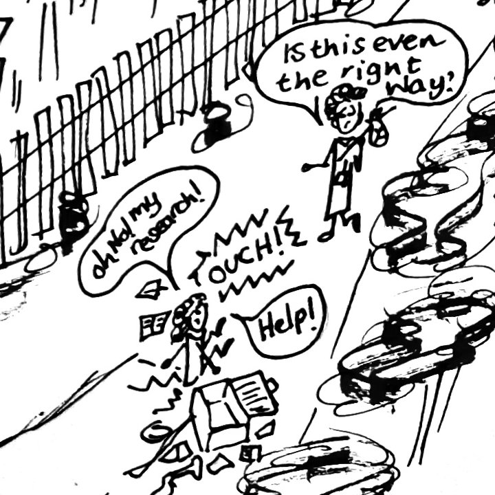 researchercoach's tweet photo. Inspired by @moomindot I decided to challenge myself in 2020 learn to cartoon my day. Persuaded by @KFenbyHulse at REDs'18 to do something different, guess what...? In 15days I'm presenting at @redsconf with @warwickrssp using cartoons! #JustTry #DoesntHaveToBePerfect https://t.co/uj6jfO4t3O