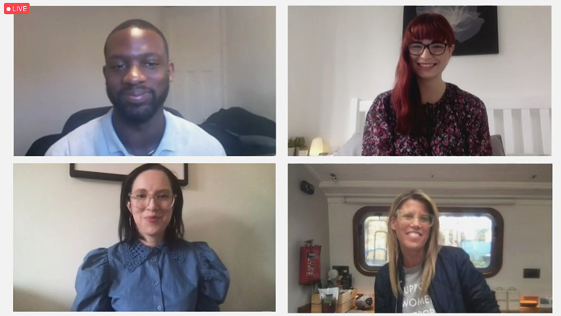 Ogilvy's tweet image. "35% of entrepreneurs &amp;amp; 40% of self-made millionaires are dyslexic compared to 10% of the population."

–@pip_jamieson, @The_Dots_UK discusses the power of #Neurodiversity with @OgilvyUK's @gabriella_field, @DreamNationHQ's @Claud_Williams &amp;amp; @fawnbrake's @sera_holland #AW2020