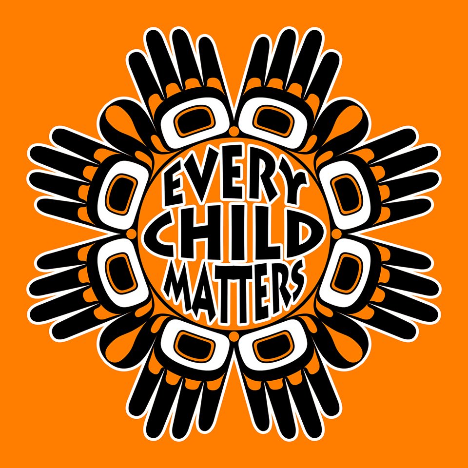 Today is  #OrangeShirtDay in Canada. We wear orange to commemorate the residential school experience, to witness and honour the healing journey of the survivors and their families, and to commit to the ongoing process of reconciliation.  #everychildmatters