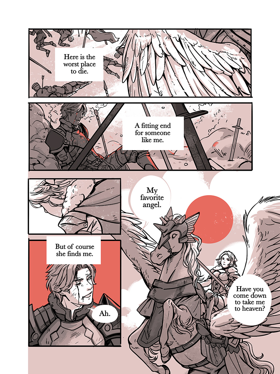 HOME (1/2)
A Fire Emblem Three Houses // Sylvain & Ingrid fancomic

#FE3H #sylvgrid 