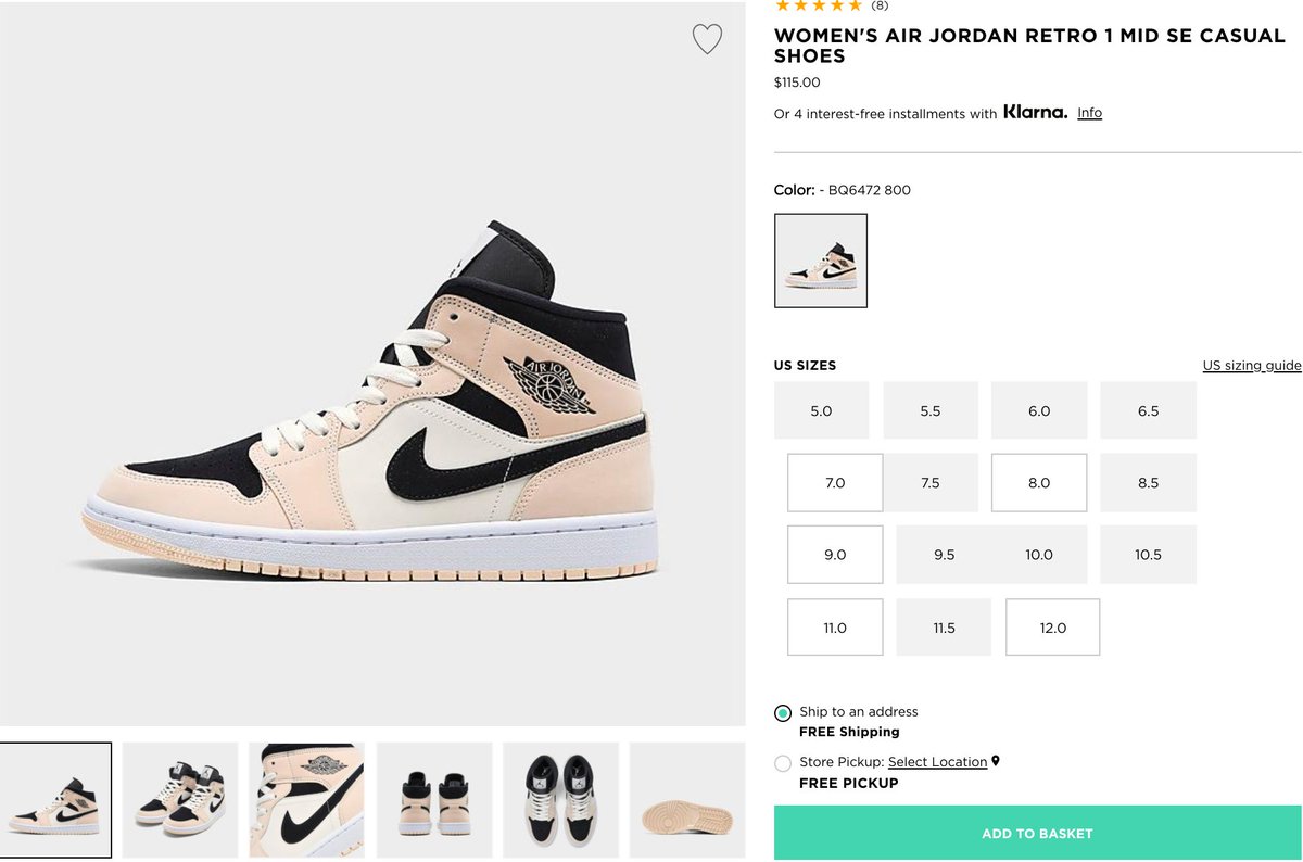 jordan 1 guava ice women's