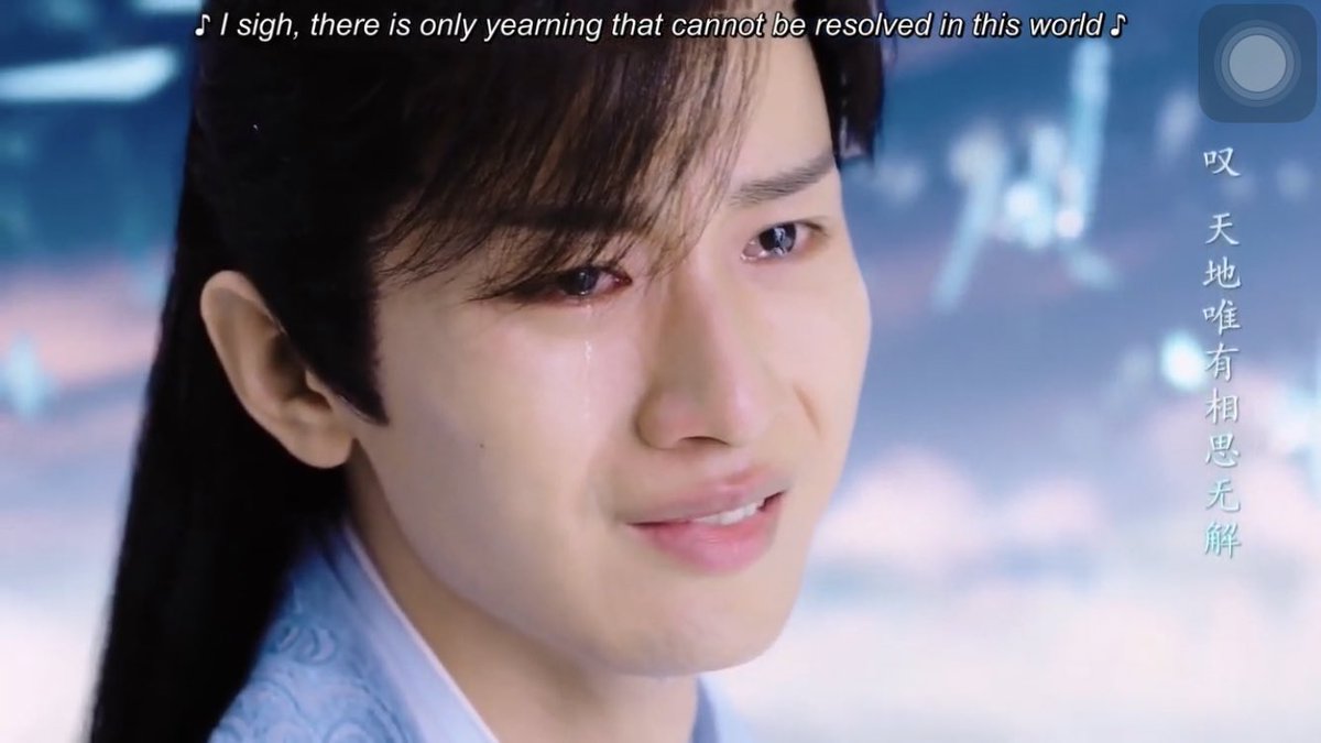 to think that he was most devastated with the fact that he wasn’t able to spend even a single one out of 9 lifetimes with xuanji still breaks me -im rewatching this & still cried with this man this is insane  #LoveandRedemption