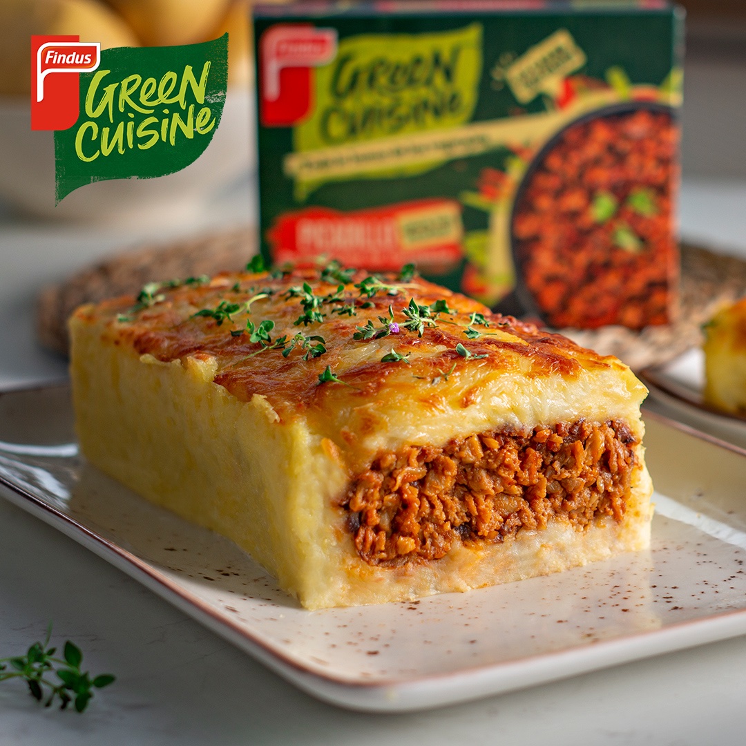 Un pastel... ¿salado? 😍 ¡Sí! Y de patata y con nuestro sabroso Picadillo 0% Carne, 100% Sabor, ¡una combinación sorprendente y deliciosa! 🥰 ¡te encantará!  🙌 Nuestro picadillo es fuente de proteína y hierro🌱!  findus.es/recetas/receta…
