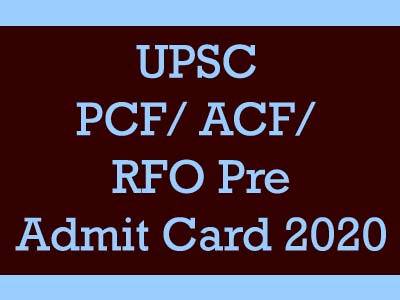 Examlovers's tweet photo. #admitcard #sarkariadmit #downloadadmitcard #calllater #Govtadmitcard
UPSC PCF/ ACF/ RFO Pre Admit Card 2020
Click Download:https://t.co/sJzERZfitB https://t.co/Im4c953I94