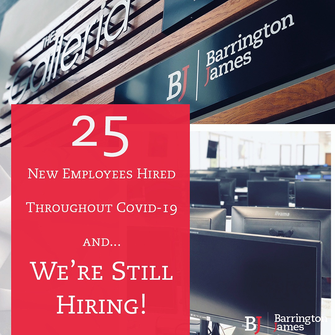 BarringtonJames's tweet photo. We've hired recruiters, estate agents and graduates...are we done yet? Absolutely not! Get in touch today to discuss our current vacancies.

#lifeatbj #barringtonjames #lifesciences #recruitment #wednesdaymotivation #jointheteam #newcareer #wednesdaywisdom https://t.co/Fz71uAuiyS
