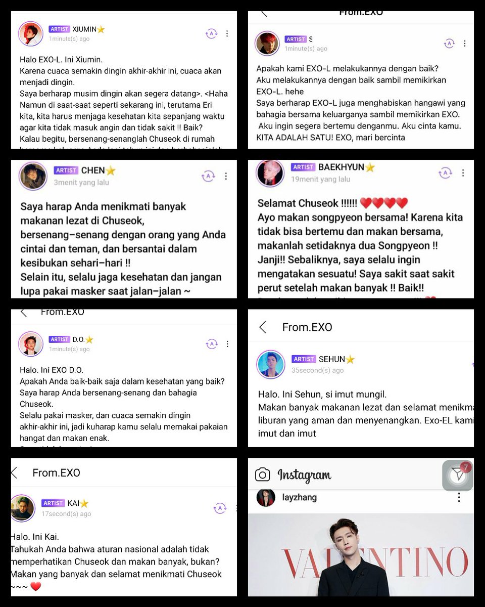 Dinar1485's tweet photo. Thank For Today EXO and EXO-LS❤️🥺
Bener² bahagia banget😭🥺
Btw Mutualan yuk
Followers aing blom nyampe 100:")
Pasti di FB kok❤️
Bantu rt juga yahh
Khamsahamnida 🌻💝
#EXOLVoteBBMA
#EXOL_LetsBeOne 
#EXOL 
@weareoneEXO https://t.co/NYslA87RLk