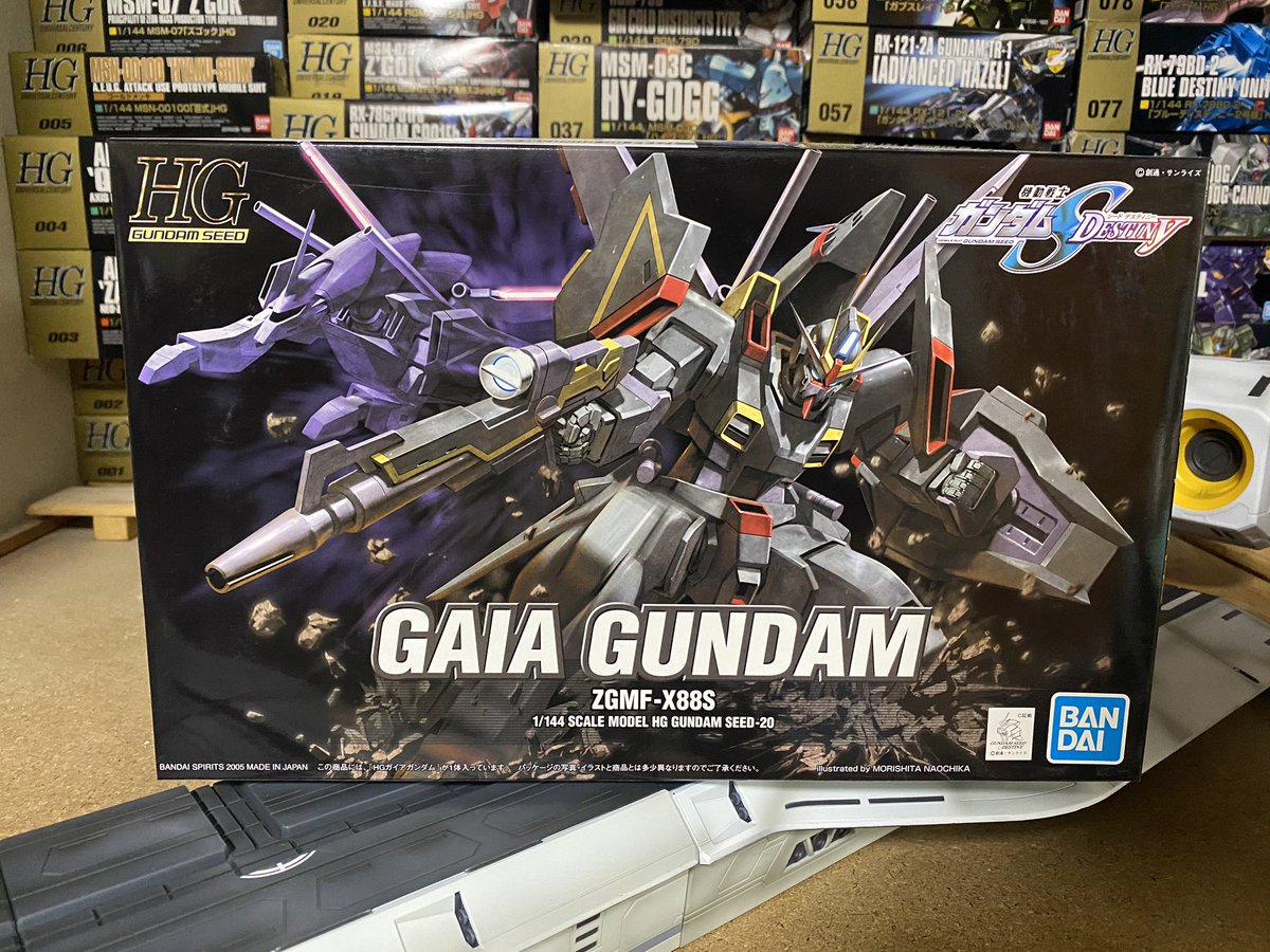 クノティス Hg Seed ガイアガンダム 作ります