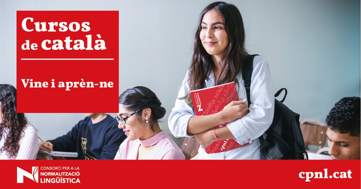 📢 Atenció: la data definitiva d’inici de tots els cursos de català  100% en línia és el 13 d’octubre. 

Més informació: 🌐 cpnl.cat/cursos-de-cata…

<a href="/llenguacatalana/">Política Lingüística</a> #CPNL