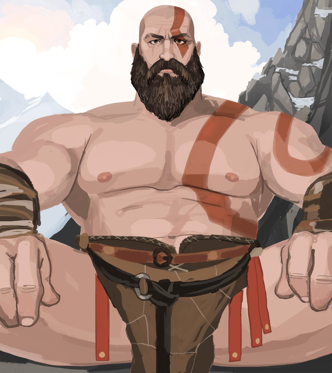 Kratos caught you staring He's the winner of this months poll