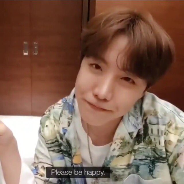 hobi has something to say