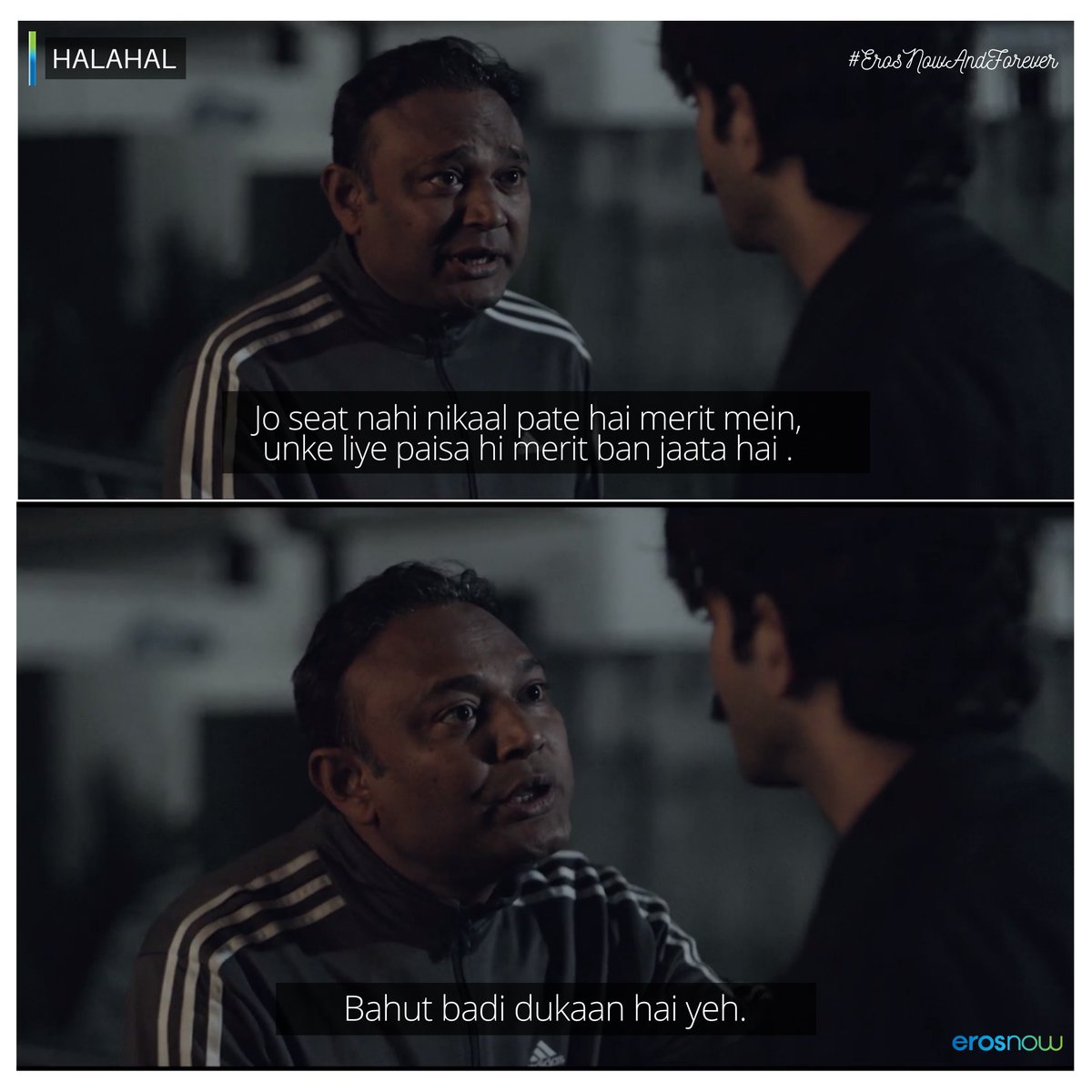 —a huge amount of venom (halahala) was also unearthed. Splattering across, this venom devoured all in its path till the god Shiva consumed it, turning blue with its toxicity.It’s telling that Jha chose to name his film after this poison and not the amrit or the churn.(8/10)