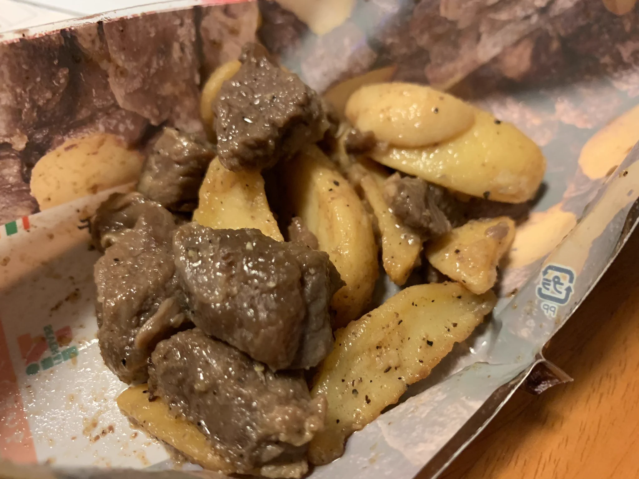 無性に肉が食べたくなる時に是非！セブンの牛カットステーキ‼