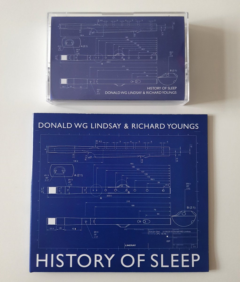 Out Now! History of Sleep by Richard Youngs &amp; Donald WG Lindsay on electric guitar and smallpipes. 'Soaring improvisations for half-waking states'. goodenergy.bandcamp.com