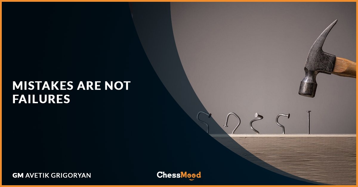 ChessMood's tweet photo. Why are most of us so afraid of making mistakes? And what’s the correct way to approach them? 🤔
Avetik GM Grigoryan wrote an article about this topic.
Click below to read it 👇
https://t.co/QgmEGNsERn
#chessmood #chessblog #chess https://t.co/yM1q7cMQj9