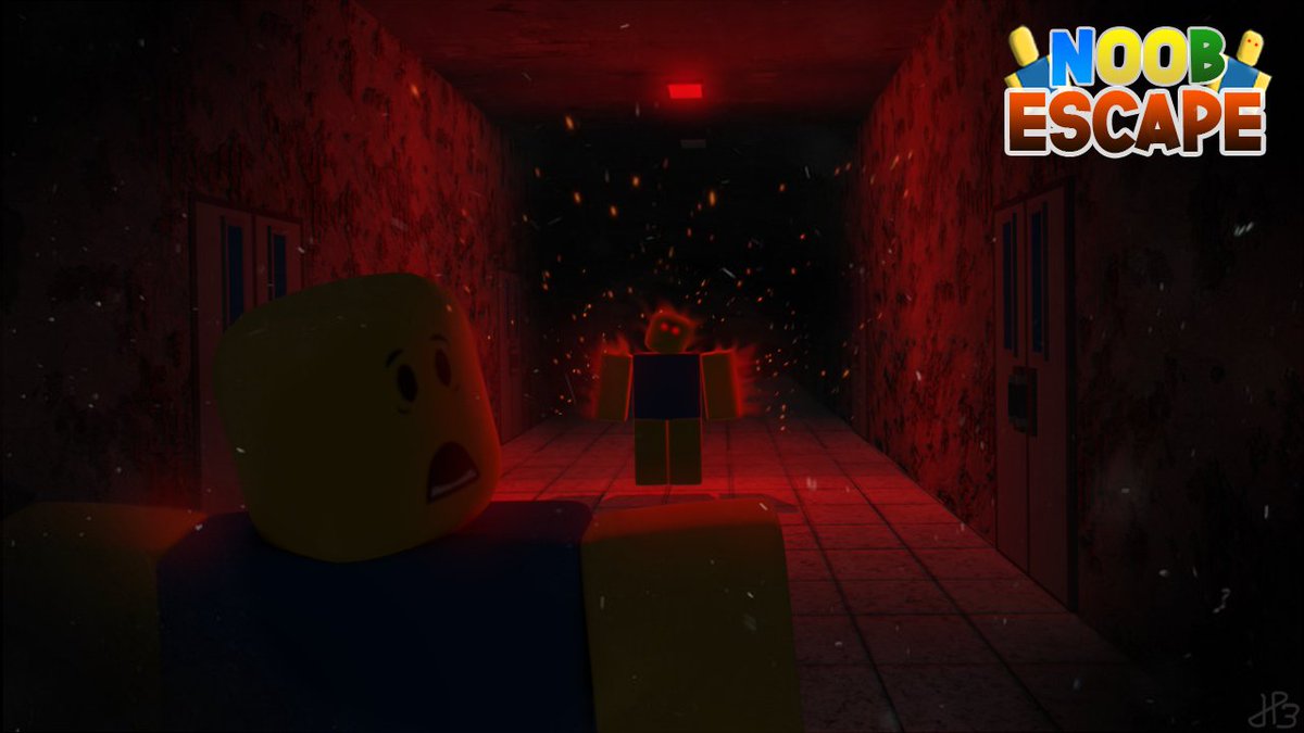 Himo3g F X On Twitter Gfx Roblox Robloxgfx I Wanted To Make A Noob Escape Game Halloween Event Edit Its Not A Game Gfx Made It Myself 3 Https T Co Enz9gyje7i - how to edit roblox games i made
