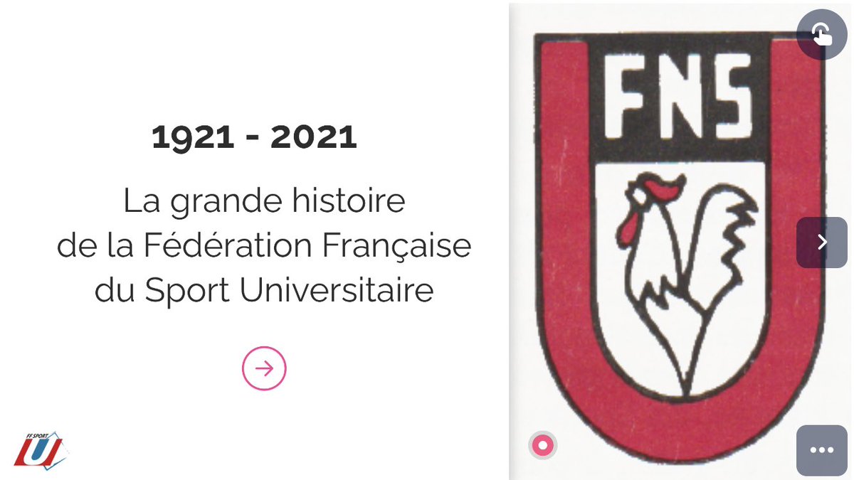 FFSportU's tweet photo. During #LetsIDUS and #BeActive week, French University Sports Federation @FFSportU reveals its historical timeline on-line 💻
Take a look on that !
👇
https://t.co/SqREs0NZpF https://t.co/wZK930B6dV