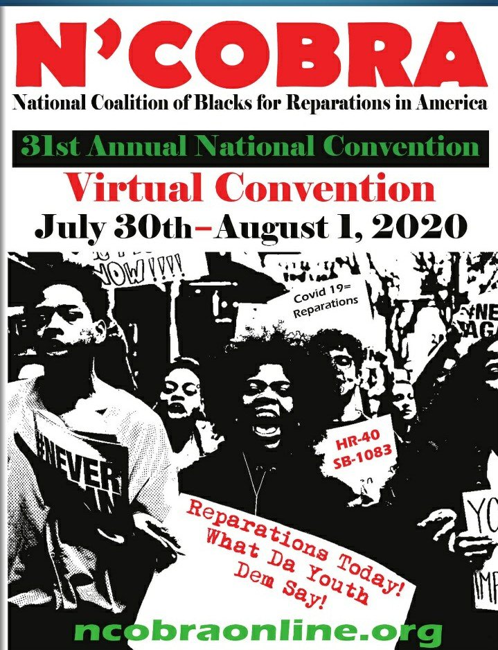 NCOBRA40's tweet photo. NCOBRA'S 31st Annual National Convention
#Reparations
#SupportHR40
#HR40
#RememberSlavery
#NCOBRA
#ReparationsConversation
#humanrights
#StandUp4HumanRights
#REPARATIONSNOW
#BlackLivesMatter
https://t.co/GxegrIAmae https://t.co/UIKwWncl1f
