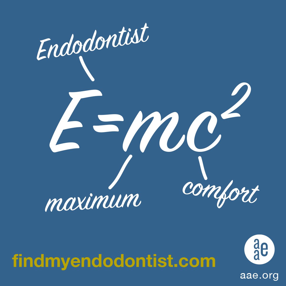 savingyourteeth's tweet image. Now that's a powerful equation! Solve your tooth pain by visiting findmyendodontist.com.
