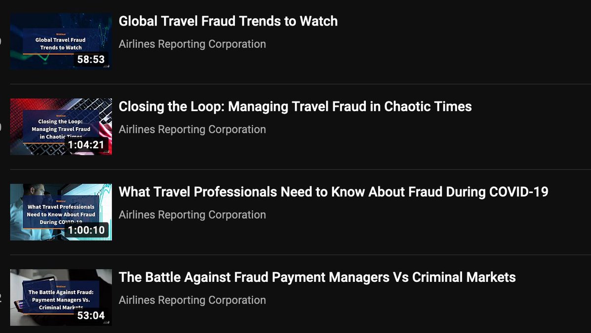 ARCtalk's tweet photo. The end of Sept. concludes our #FraudAwareness Month. A special thank you goes to all of our speakers from #Perseuss, NCFTA, @Worldpay_US, @Chargebacks911 &amp; @priceline For recordings of each #webinar, visit our On-Demand Webinars page, https://t.co/6rLMvNKCbv. #ARCPreventsFraud https://t.co/j5QYUV1UGn
