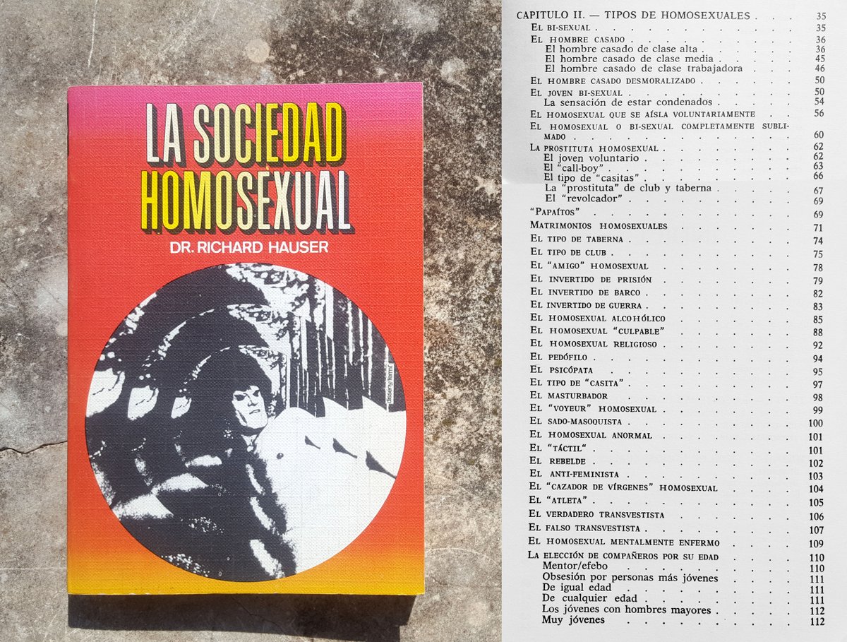 heretikradikal's tweet photo. el homosexual y sus 'tipos'
*img 1962 (1969) #RichardHauser The Homosexual Society (La Sociedad Homosexual)
#LesFolliesDesHommes https://t.co/vnDb90DDm4