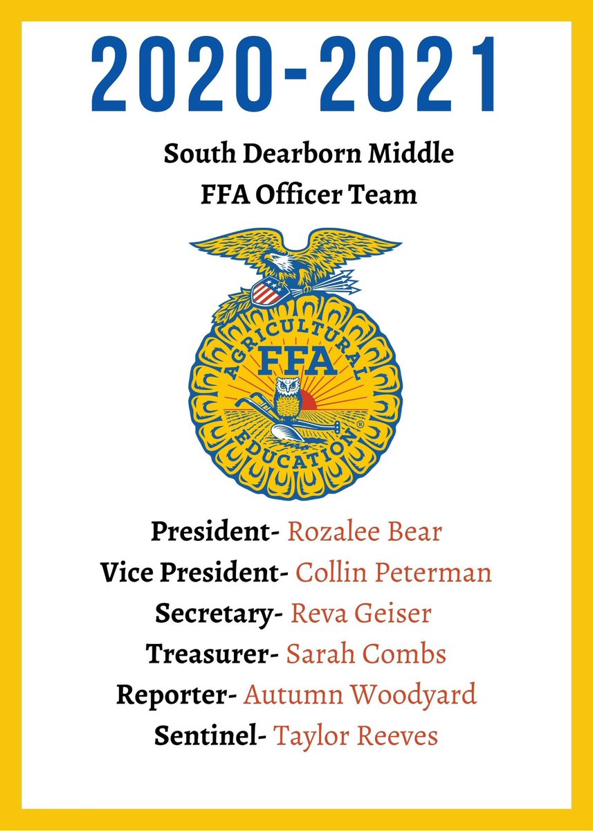 sdms_ffa's tweet photo. 🎊Congratulations to our FIRST chapter officer team here at SDMS! https://t.co/tJG2OTGiTG
