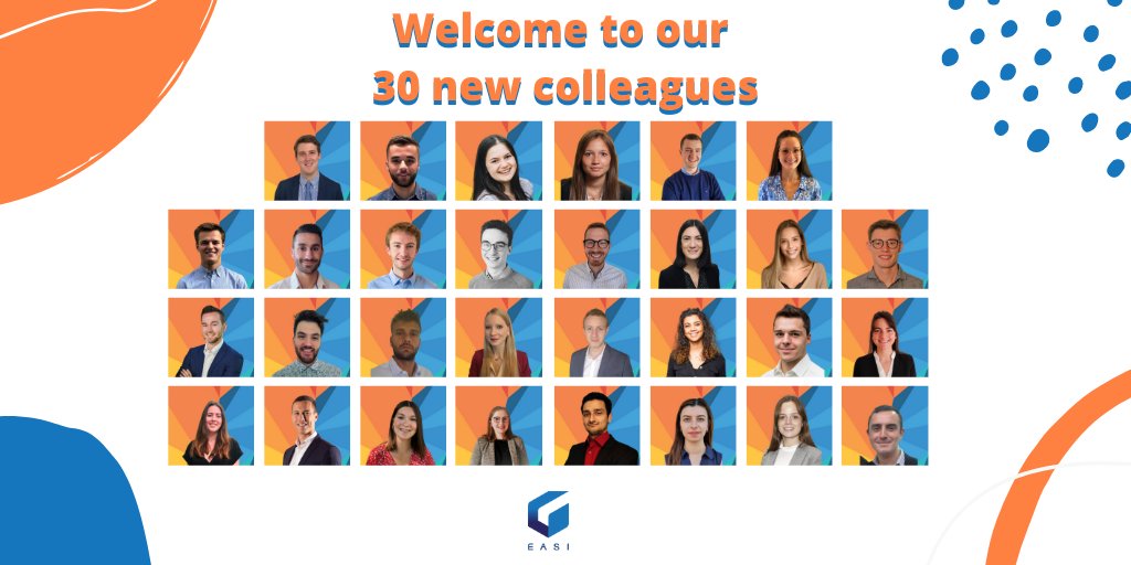 easi_net's tweet photo. In September, we hired 30 new colleagues to reinforce our ranks. We can't wait to get to know them better 👨‍💻 We'll make sure they feel part of the EASI family! 
Take a look at our available job openings 👉 https://t.co/7UXT3AYs3Y 
#Recruitment #BestWorkplace #Colleagues #Hiring https://t.co/rhbDxc4IXg