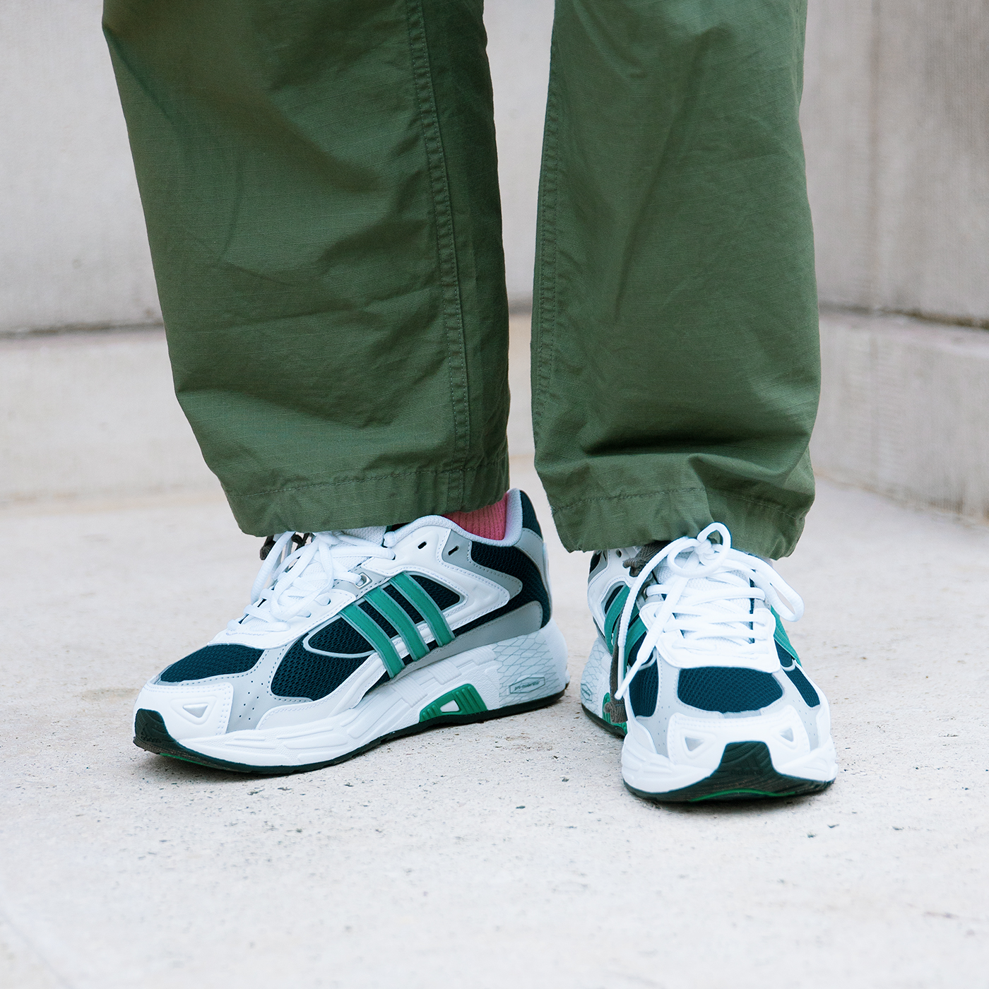 adidas response cl green