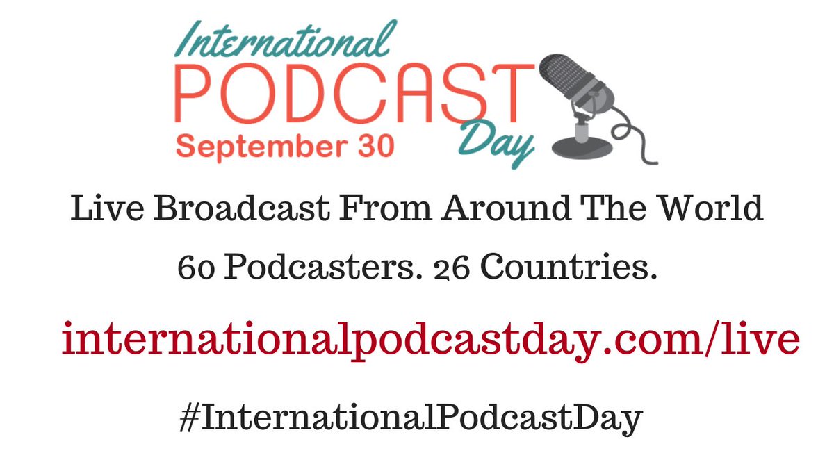 International Podcast Day tweet media