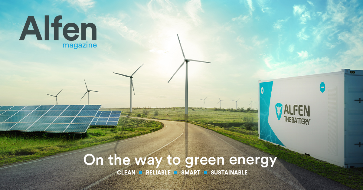Out now! The Alfen Magazine 2020 focuses on our shared journey towards green energy by presenting the different stories and perspectives of multiple customers and partners. Enjoy reading! alfen.maglr.com/magazine-2020/… 
#GreenEnergy #energytransition #EnergyStorage #smartgrids
