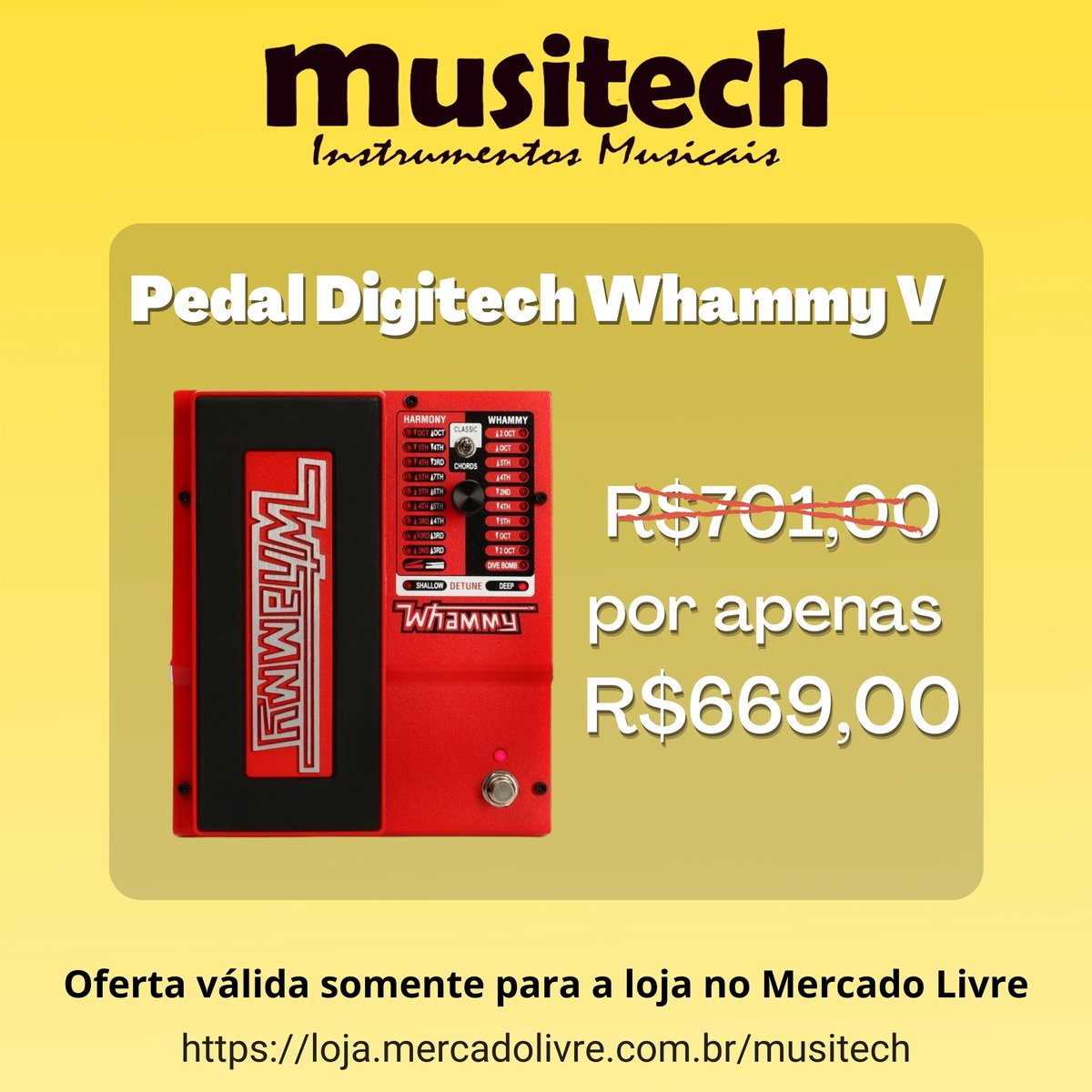 musitechonline's tweet image. A Musitech está com preços incríveis na Loja Oficial do Mercado Livre!
.
Busque pela Loja Musitech Instrumentos Musicais no Mercado Livre e use a Tag DESCONTAÇO para conferir essa oferta e outras mais!
#descontaço #musitechinstrumentos #teclado #revas #roland