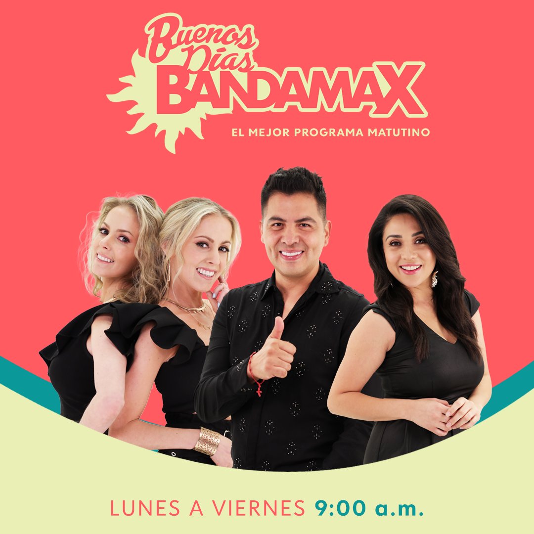 ¡Préndele a #BuenosDíasBandamax! Acompaña a @ZorroFresa, @LizBriones, <a href="/MelissaLeonB/">MeLissa León♥</a> y @Melinna_Leon, este jueves en punto de las 9:00 a.m., conéctate y participa con el HT #MiPoderEs bit.ly/2IV97Cl