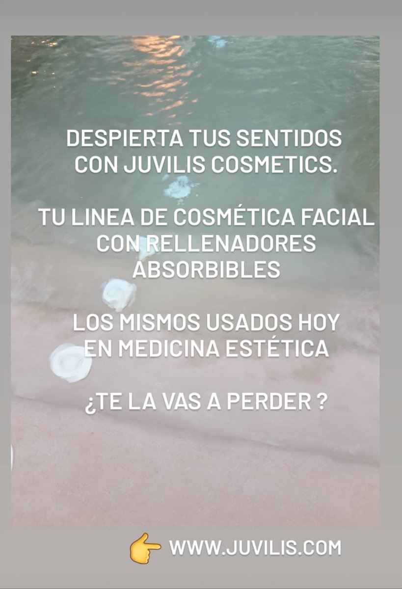 Después de un año difícil....hazte un homenaje y disfruta de tus momentos con JUVILIS COSMETICS. Nada te sentará mejor que mirarte al espejo y sentirte bella y cuidada #Cremafacial #Rellenosfaciales #lineacosméticafacial #PonteGuapa #lineaantiedad #arrugasdeexpresión #pielbonita