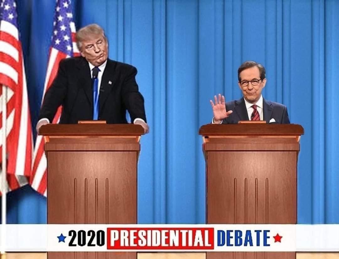 CarolHello1's tweet photo. Winning!
ESPN Poll #TrumpWonTheDebate Telemundo 66%!
#ConfirmACB Law & Order #JobNotMobs
Weak CONfused #BidenLostTheDebate Knife 2 Gunfight
Where's Hunter's Taxes?
$3.5M Russia?
#BLMAntifaTerroristsThugs Lawless #Comey
Hostile Heckler
Chris Wallace
Why 2 on 1
No Moderator https://t.co/5tUd44aIWD