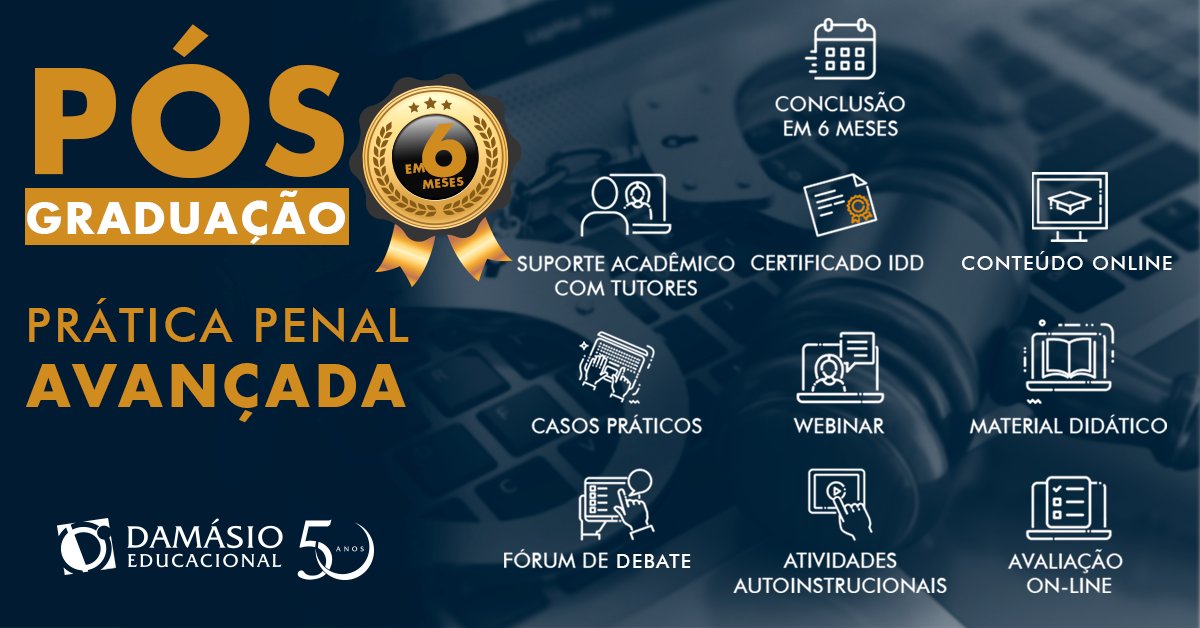 damasioaracatub's tweet photo. Para quem tem vontade de aprender com os melhores, mas não dispõe de muito tempo!
Mande um Whatsapp para (18) 99141-8872, que lhe passaremos informações sobre essa Pós de 6 meses.
#DamásioAraçatuba #DamasioAracatuba #posgraduacao #praticaPenal https://t.co/INKY4rkmis