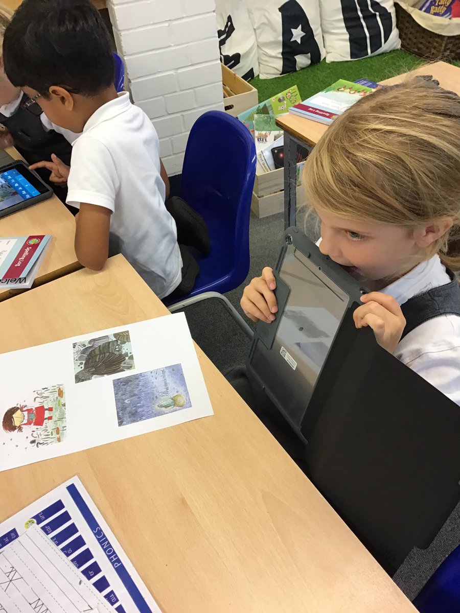 Year2SouthCamPr's tweet photo. Tomlinson Class enjoyed using the iPads in their teaching reading lesson today. We used the ChatterKid app to make our character ‘The Bog Baby’ talk about how he felt at different parts of the story.
#WeLoveSouthCamberley #chatterkid #crosscurricular https://t.co/h1Mka1udSd