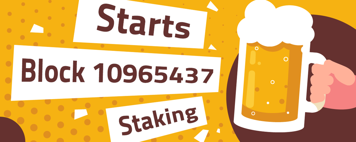 Let's Cheers with BEER 🍻🥂🍾
Claim your own fresh, malted $BEER 🍺

🍺 Buy BEER for Party:  uniswap.info/pair/0xFC1abf8…

#BeerHouse #BeerFarm #DeFi #YieldFarming #DeFiFarming #BEER