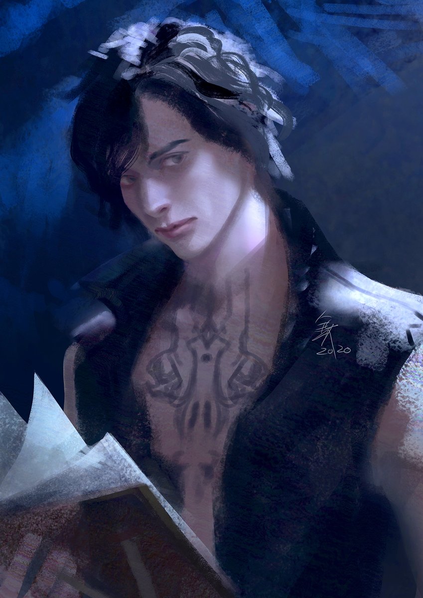yennefer and v sketch