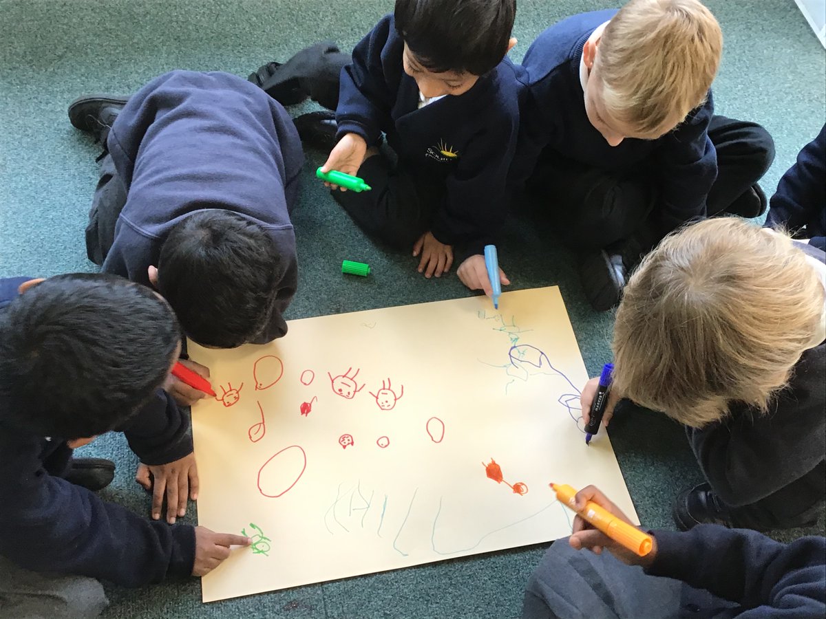 southriseschool's tweet image. Fantastic focus today in RRS as we create our own story map of The Gigantic Turnip! Great drawing and writing everyone, #eyfsstorytelling #southriseliteracy