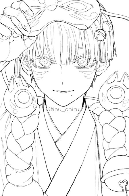 フリー線画のtwitterイラスト検索結果 古い順