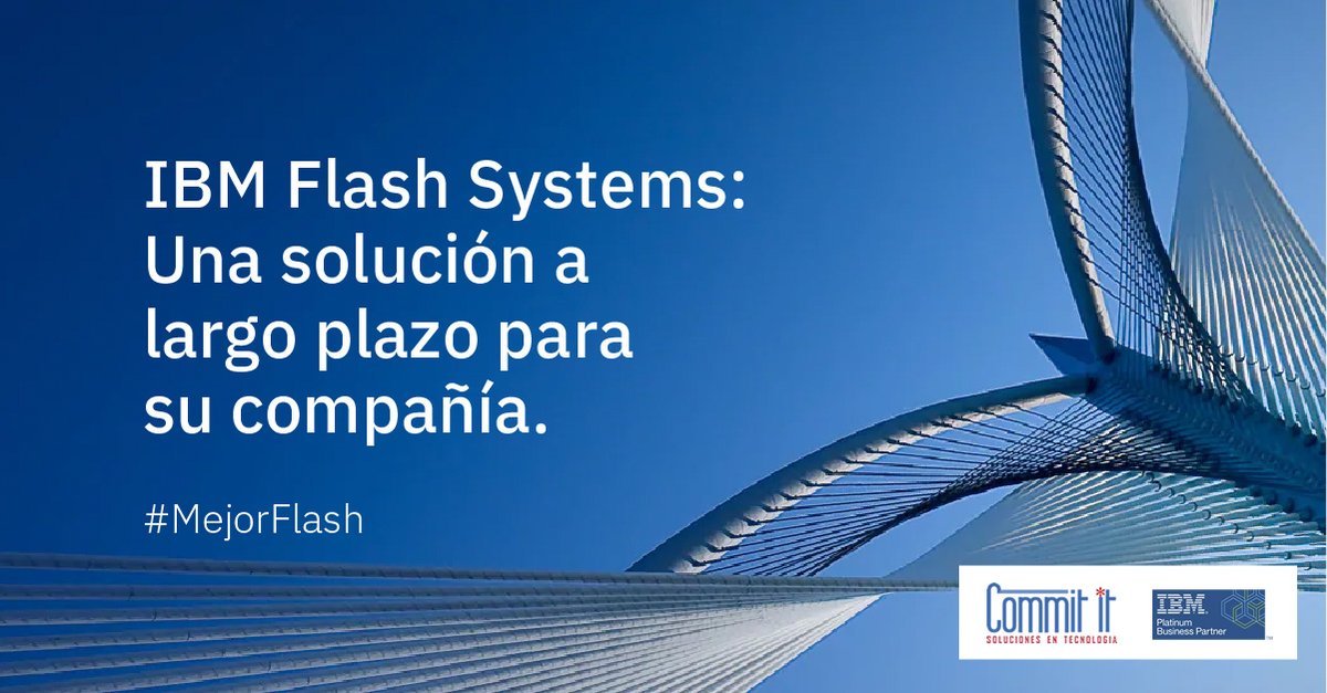 Commit_IT_Arg's tweet image. Una solución IBM es garantía de calidad e innovación. 
Significa asegurar el futuro de su empresa, ya que podrá aumentar la capacidad de almacenamiento de datos según sus negocios lo requieran.

Podemos ayudarlo, lea mas: bit.ly/2EZ6AFl

#MejorFlash #IBMFlashSystems