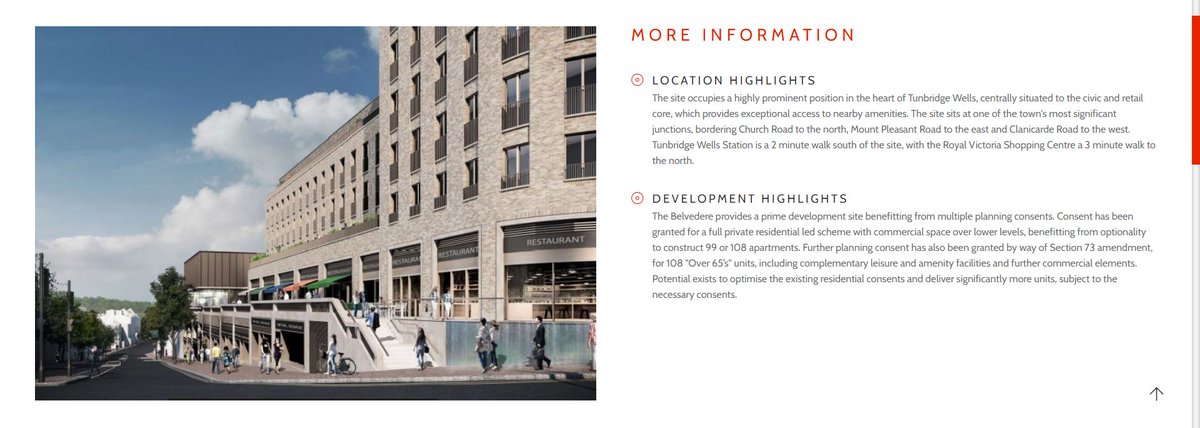 It's official. The old cinema site is back on the market at an asking price of £17 million. Not the best news.

#TunbridgeWells #CinemaSite #20years

adsre.co.uk/disposals/the-…