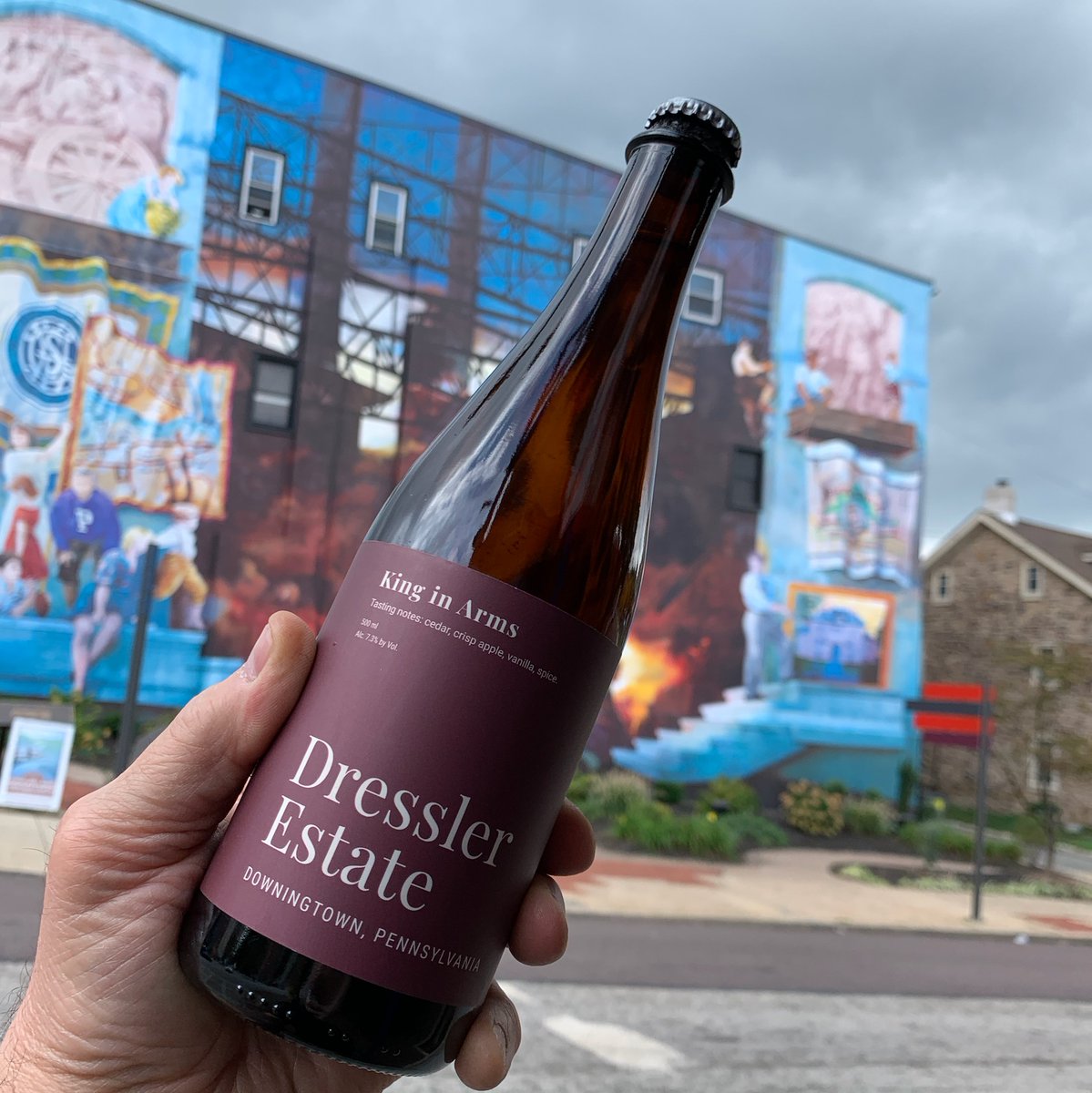DresslerEstate's tweet photo. Phoenixville, we've missed you! Catch us at the @PXFMarket every first Saturday starting this weekend! #PAcider #phoenixville #phoenixvillepa #phoenixvillefarmersmarket https://t.co/N2oZdlSQ1u