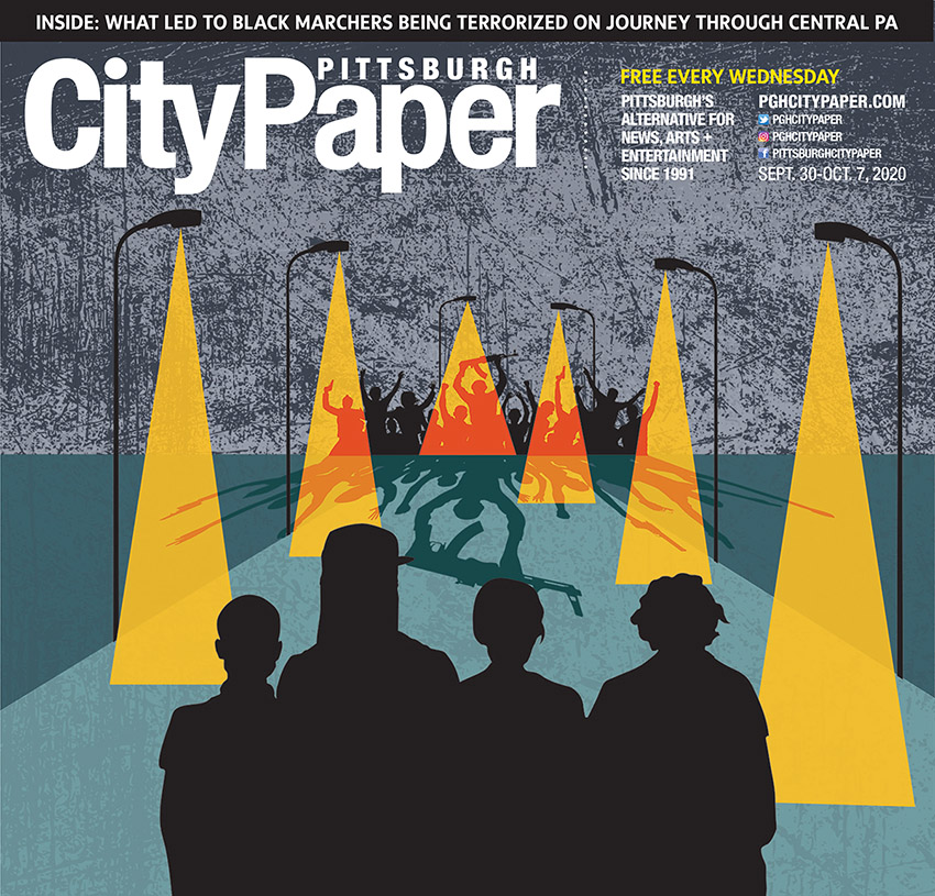 PGHCityPaper's tweet photo. ✨ NEW ISSUE: Featuring a cover story in collaboration with @SpotlightPA, a piece on Greensburg native @sujataday, a COVID love story from @Tereneh152XX, @addacoffeehouse's new music series, a love letter to The Cage, and more from your favorite altweekly. 

🎨 : @AAdamsPGH_CP https://t.co/RwGiOmaBis