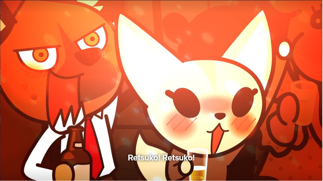 LNguyen2205's tweet photo. Now everyone's #encouraging #retsuko to #standup to #ton the #director.
#komiya #fenneko #yagyu #tsubone #haida #karaokeclerk #gori #washimi #Aggretsuko #sanrio #netflix #japan @aggretsuko @sanrio @netflix @NetflixJP @NetflixANZ https://t.co/wZnJ51Z4B5