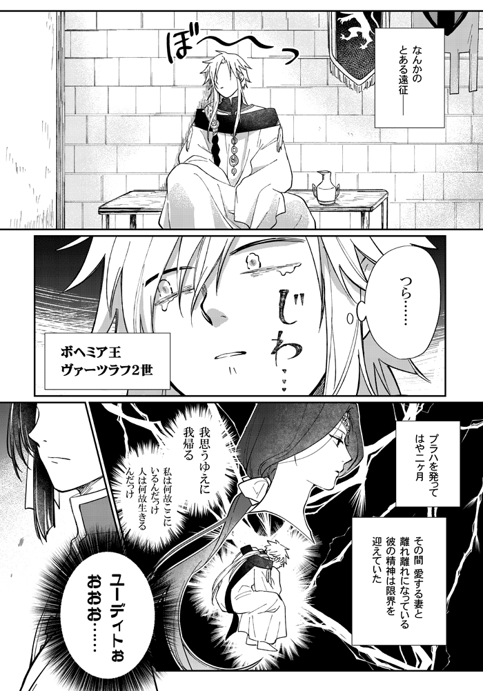 ヴァーツラフとアルブレヒト① 1/3
義理の兄弟ってイイネ………… 