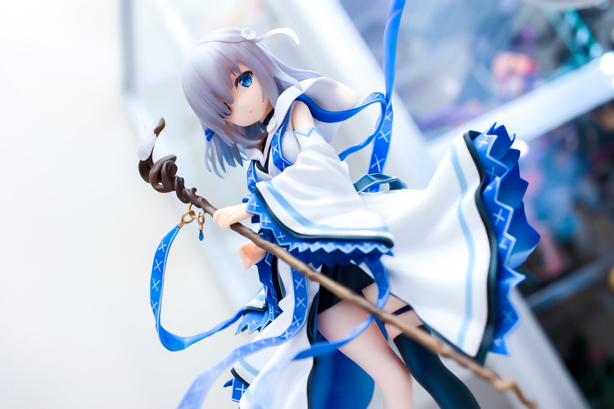 Fig Monkey アルターの五十鈴れんやっと開封ー 可愛いー アイプリが綺麗なこと 台座も素敵 けど今回はハズレ引いた 目立つ塗装汚れ多いすぎやからサポート行き確定じゃ 美しきフィギュア達の宴 マギアレコード 魔法少女まどか マギカ外伝