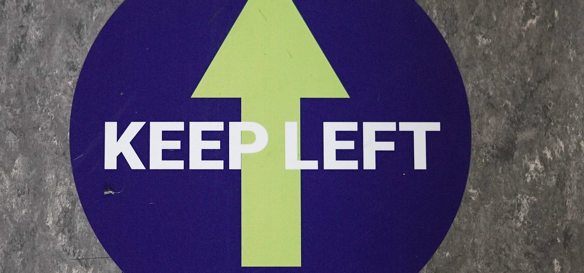 EDUclearUK's tweet photo. #OneWaySystems - We provide floor markings and necessary signage to mark out social distancing. Focus particularly on the most crowded areas, for example, where queues form, entry points to buildings, toilets and communal break areas. #EDUclear #Covid #Covid19 https://t.co/quHD5tV5na