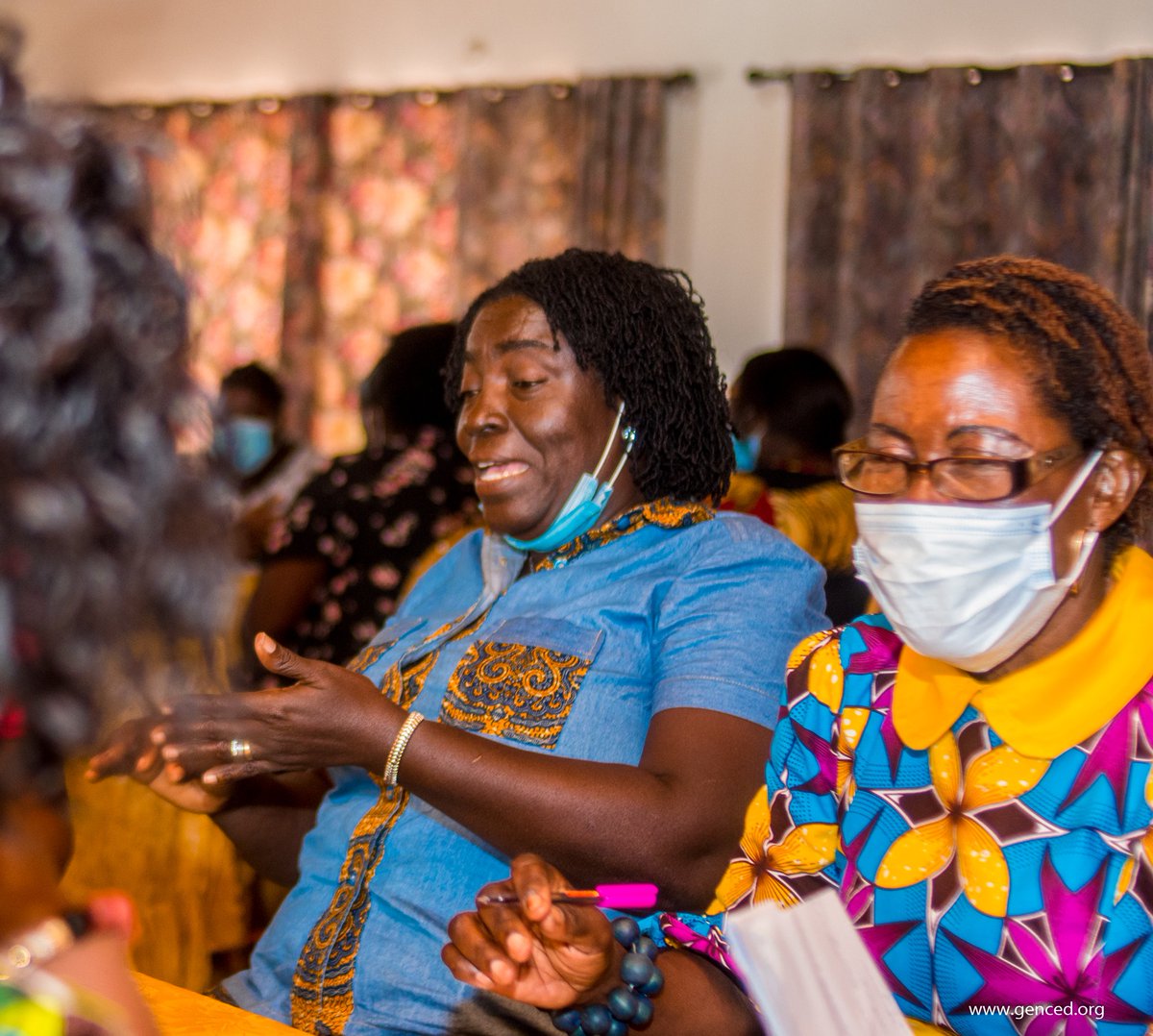 GenCEDgh's tweet photo. Breakout group session discussing #CyberBullying as a form of violence against women in elections at the capacity building workshop on #VAWE by @GenCEDgh and @CanHCGhana. #ENDVAWE #genderelectionwatch https://t.co/n5hVe7mQS3